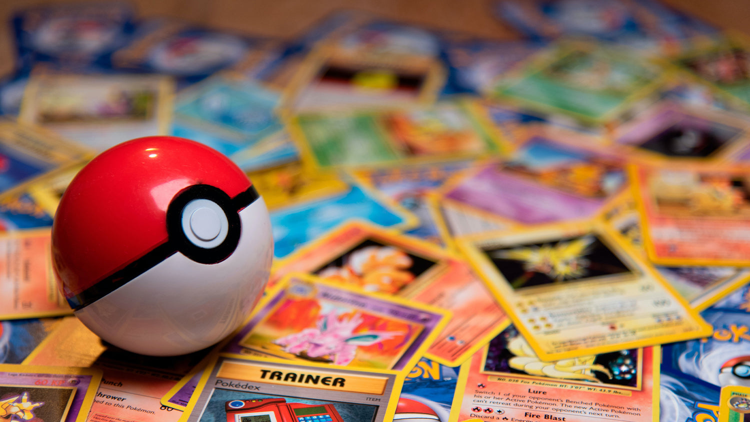 Exciting Pokemon store featuring a colorful collection of Pokémon cards, packs and box collections, with popular characters like Pikachu and Charizard, inviting you to explore our store for all your TCG needs